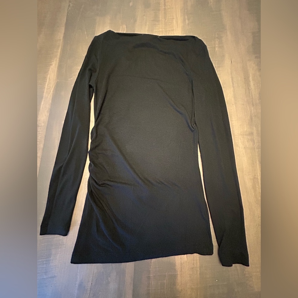 Banana Republic Draped Black Women's Top